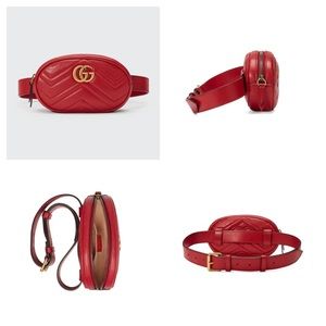Gucci GG Marmont matelassé belt bag